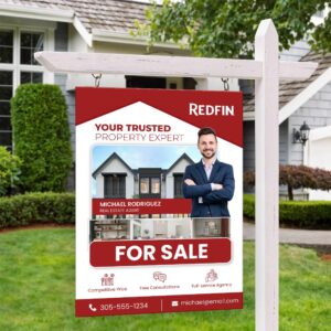 Real Estate Post Sign